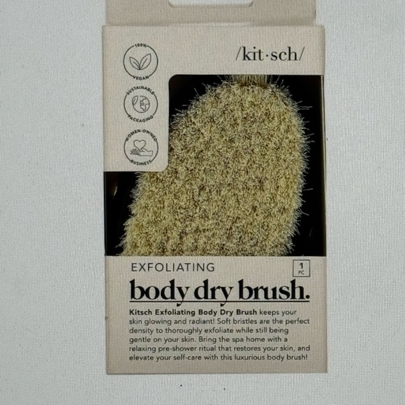 Kitsch Other - Kitsch Exfoliating Body Dry Brush - Natural Beige